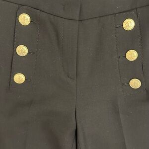 Seductive brand Women's Black pants  with Gold Buttons